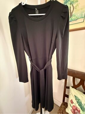 Seta T Long Sleeve Belted Dress. NWT. Size Medium